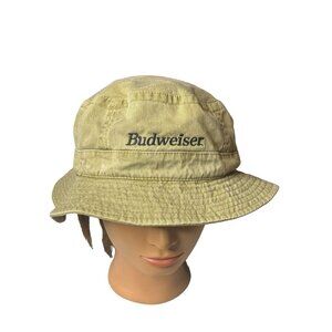 HeadShots by KC Caps Vintage Budweiser Embroidered Bucket Hat